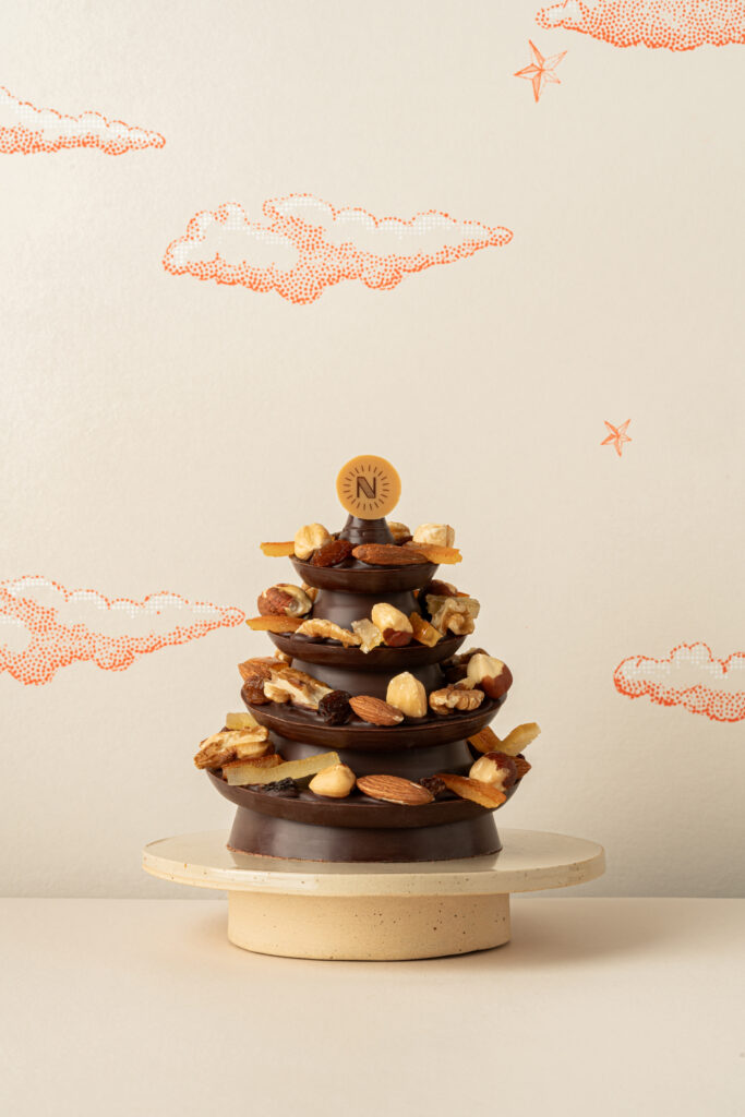 Sapin mendiant noel chocolaterie Valence drome